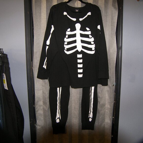 Hyde n EEk Skeleton Sweat Suit, sz 4X - Picture 8 of 13